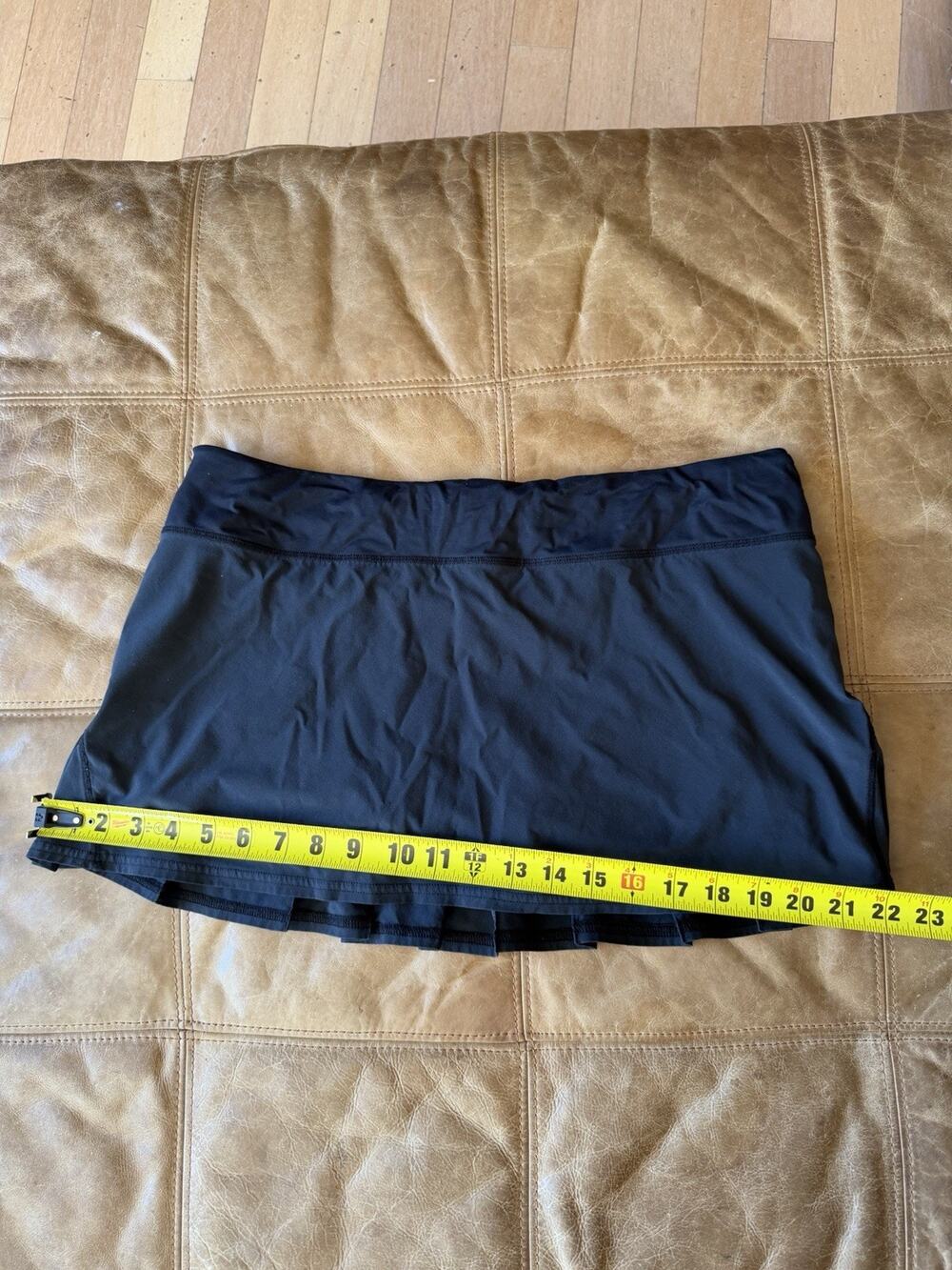 Lululemon Women’s Tennis/golf Lined Skirt Black